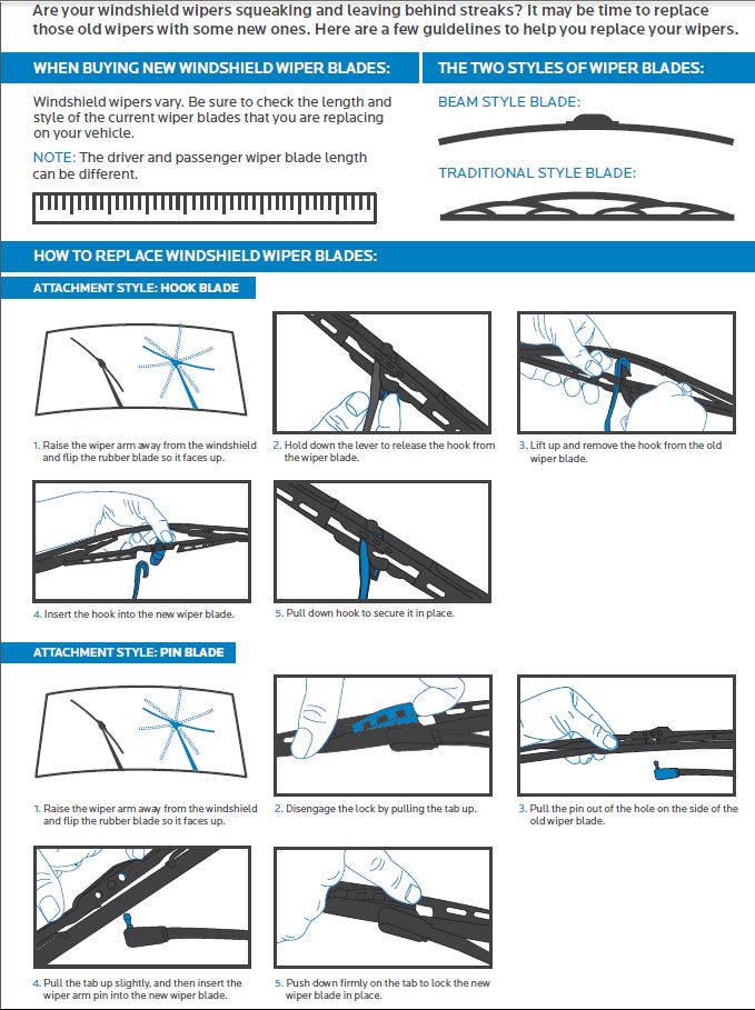 Time to Replace your Windshield Wipers? Blog